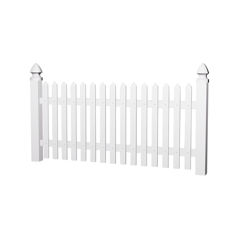 HAD1 PVC ansiktsmonterte staketer gjerde