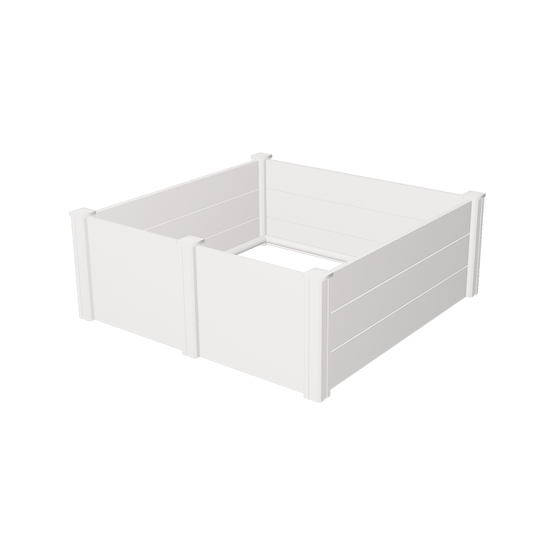 Flat Post Cap PVC Whelping Box